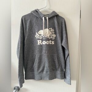 Wonen’s Roots Heather Gray Hoodie